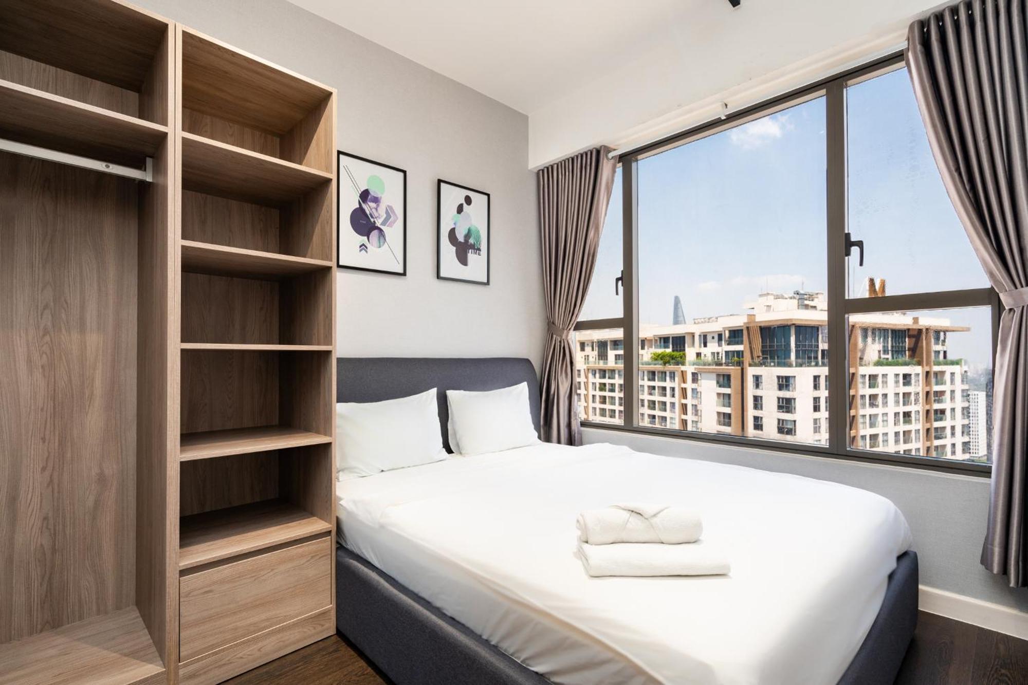 Apartamento Refined Saigon - Rivergate Aparment - Free Pool, Free Internet Sim For 3 Nights, Free Pick Up For 5 Nights *