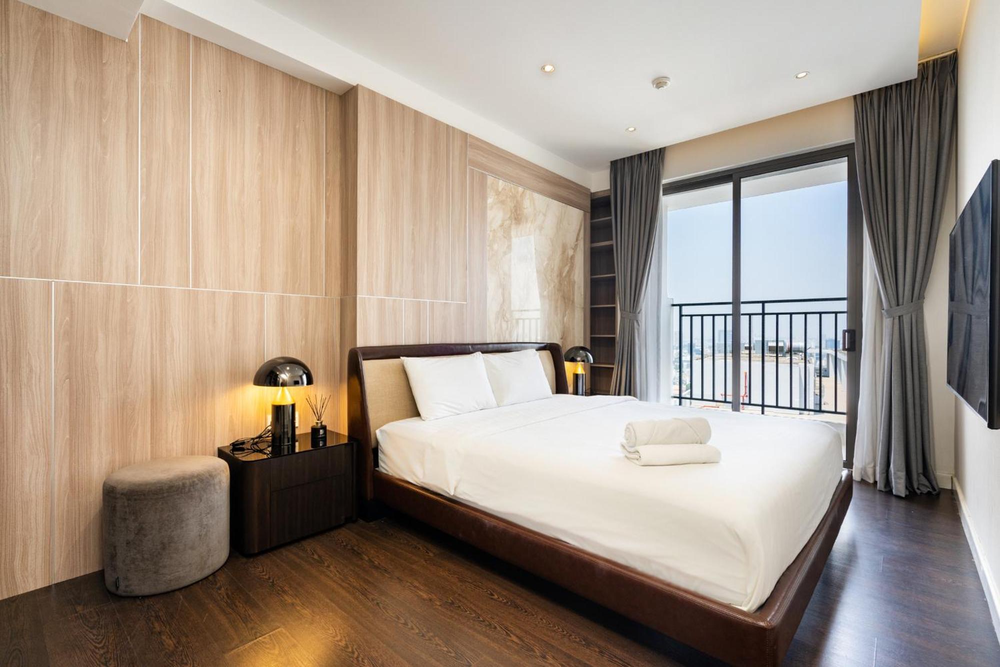 Refined Saigon - Rivergate Aparment - Free Pool, Free Internet Sim For 3 Nights, Free Pick Up For 5 Nights Cidade de Ho Chi Minh