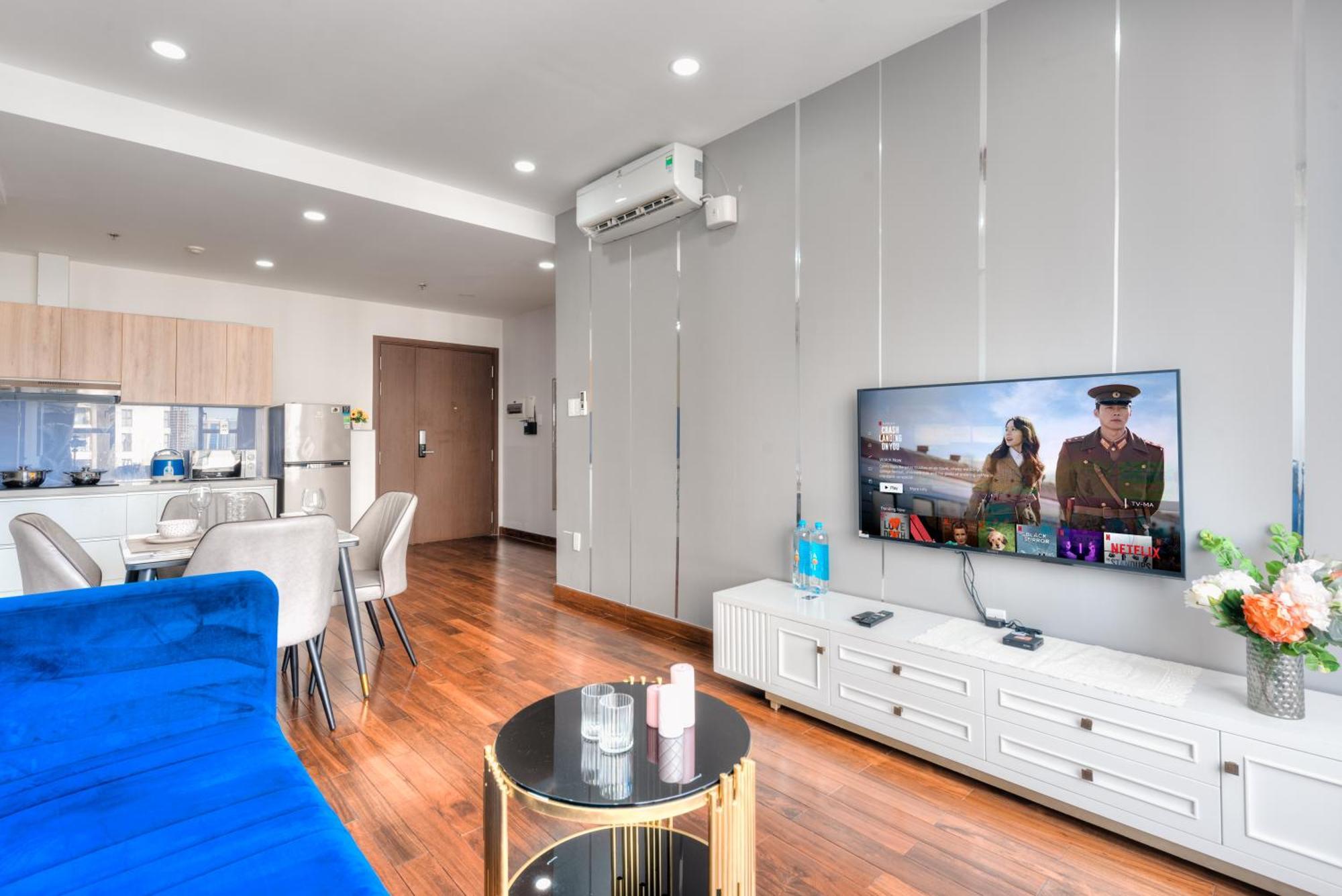 Apartamento Refined Saigon - Rivergate Aparment - Free Pool, Free Internet Sim For 3 Nights, Free Pick Up For 5 Nights