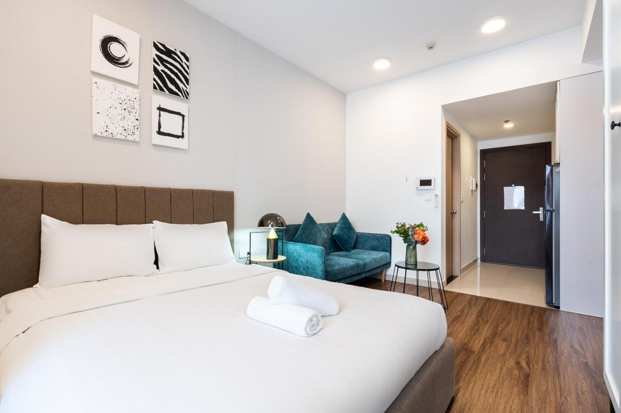 Refined Saigon - Rivergate Aparment - Free Pool, Free Internet Sim For 3 Nights, Free Pick Up For 5 Nights * Cidade de Ho Chi Minh