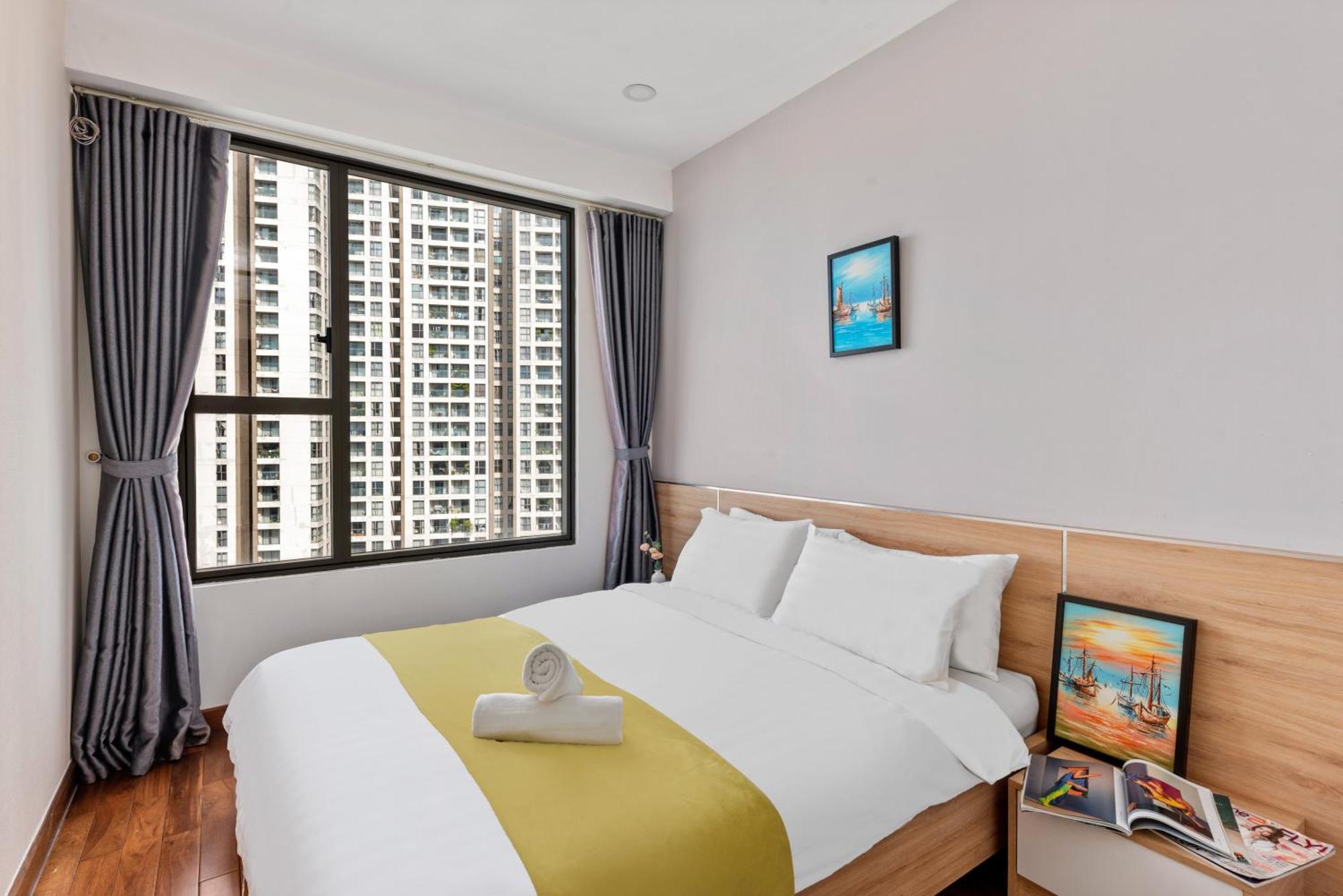 Apartamento Refined Saigon - Rivergate Aparment - Free Pool, Free Internet Sim For 3 Nights, Free Pick Up For 5 Nights *