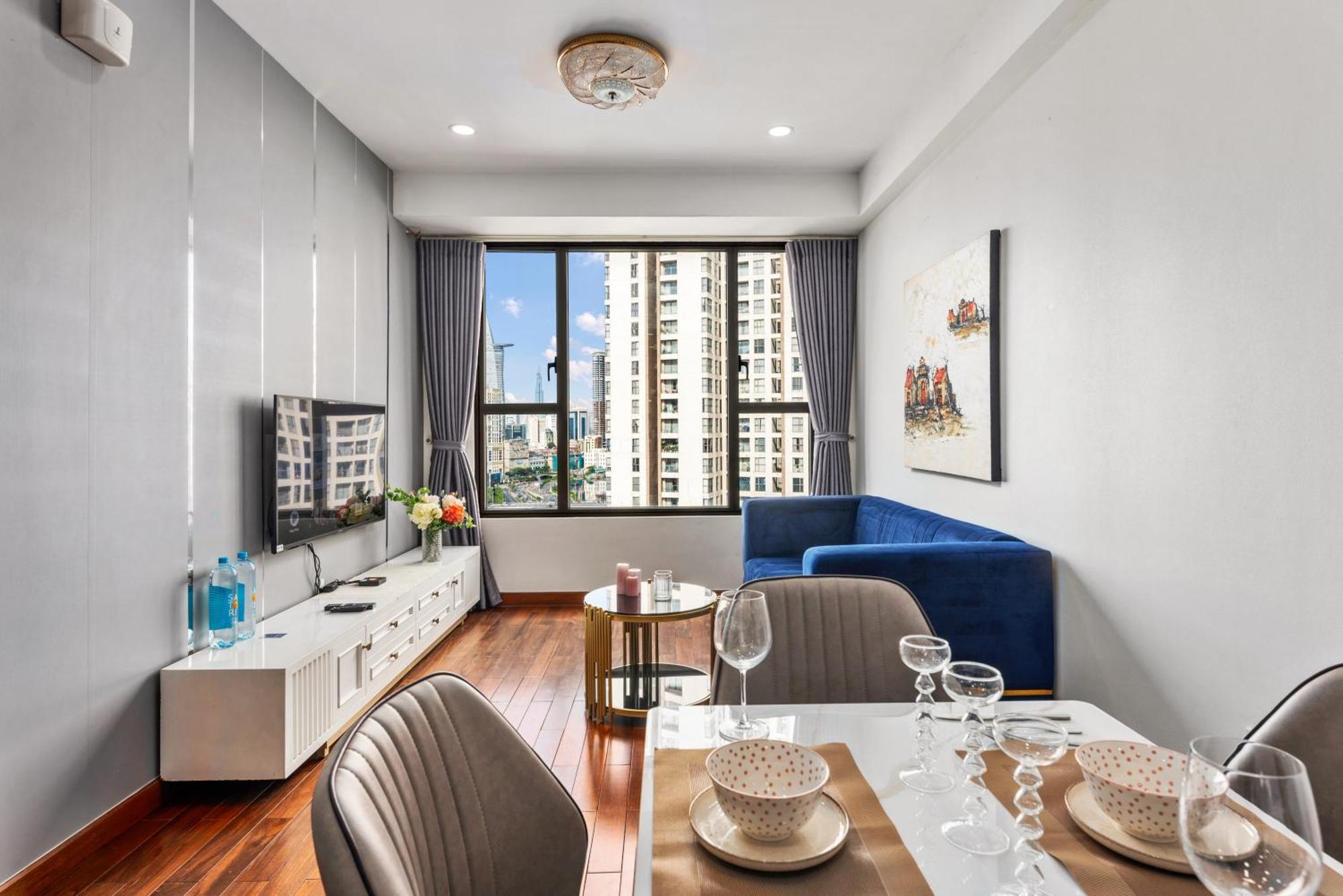 Refined Saigon - Rivergate Aparment - Free Pool, Free Internet Sim For 3 Nights, Free Pick Up For 5 Nights Apartamento