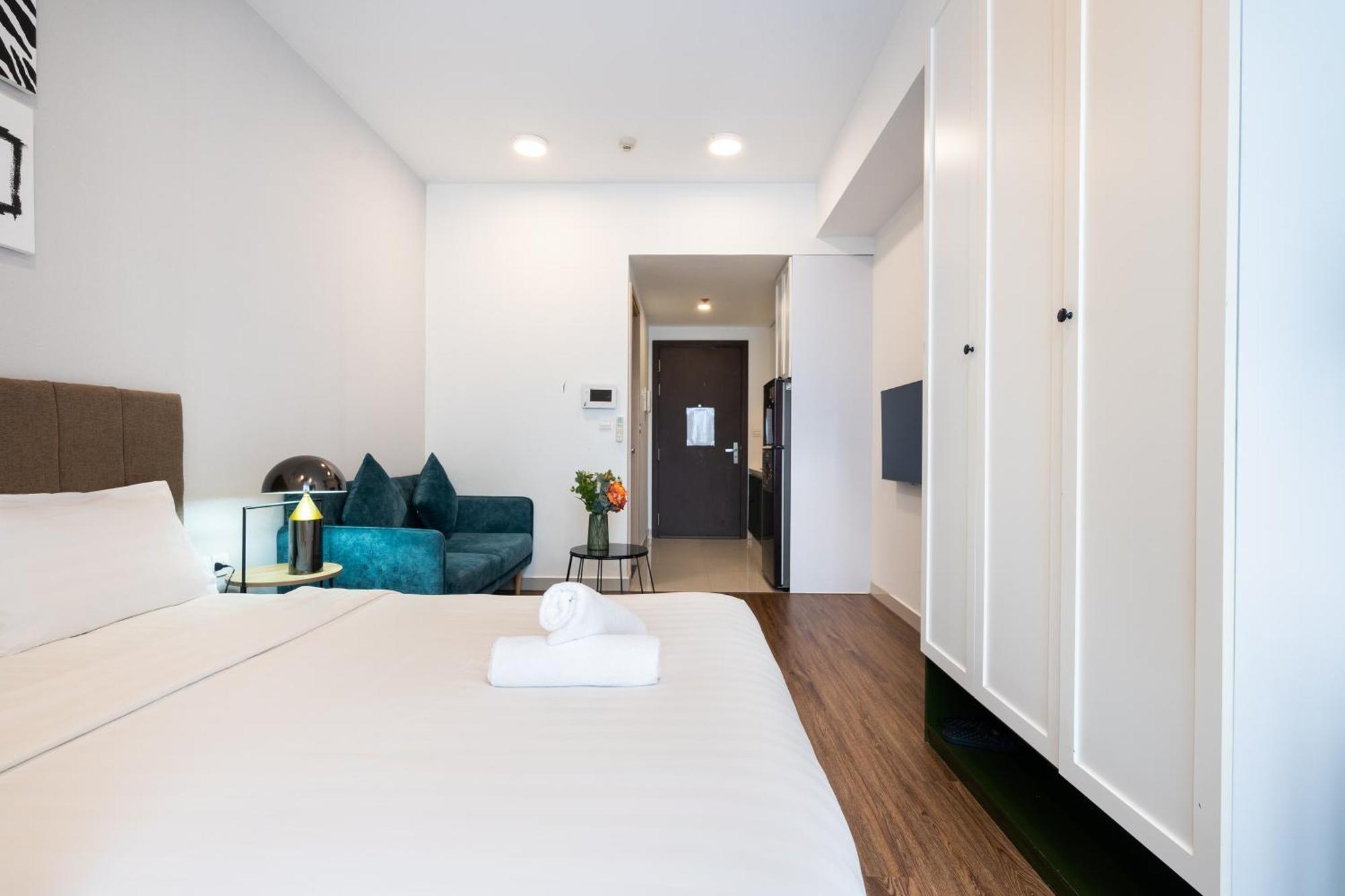 Refined Saigon - Rivergate Aparment - Free Pool, Free Internet Sim For 3 Nights, Free Pick Up For 5 Nights * Cidade de Ho Chi Minh